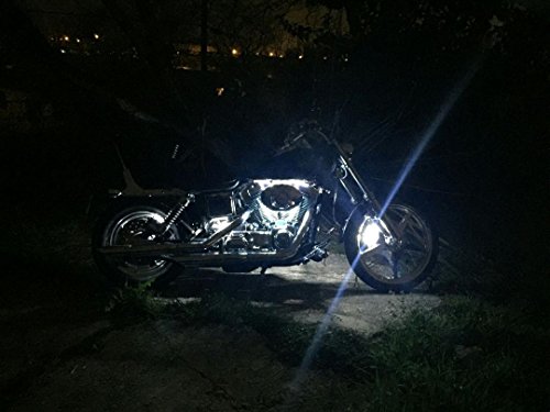White Led Neon Motorcycle Lighting Kit
