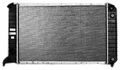 Tyc 2261 For Chevrolet S10 Pickup 1-row Plastic Aluminum Replacement Radiator Black 