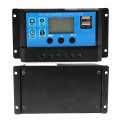 60a 12v 24v Auto Pwm Solar Controller 3 Stage Management Short Circuit Dual Mosfet Reverse Current With Usb Output 40a