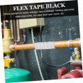Exceart 3pcs Waterproof Repair Tape Water Leak Duct Seam Copper Kit Waterproofing Seal Black Thread White Sealants