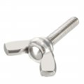 Uxcell Wingbolt Butterfly Wing Thumb Hand Screws Bolts M4x20mm 0 7mm Pitch Carbon Steel 20pcs