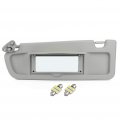 Ocpty Left Driver Side Gray Sun Visor Without Sunroof Fit For 2006 2007 2008 2009 Honda Civic 83280-sna-a01ze