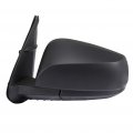 Ocpty Driver Side View Mirror Compatible With 2016-2018 For Toyota Tacoma Textured Manual Folding Heated Abs