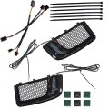 Black Motorcycle Under Fairing Turn Signal Light Replacement For Touring Road Glide Street Electra 2014-2020 