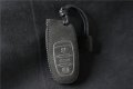 Jannechou Alcantara Leather Key Fob Cover Case Shell For Lamborghini Aventador Centenario Diablo Gallardo Huracan Reventon