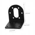 Gleavi 8 Pcs Motor Bracket Dc Gear Mounting Fasteners Car Stand Holder Reduction Geared Motor Base