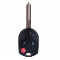 Ocpty 1 X Flip Key Entry Remote Control Fob Transmitter Replacement For F Ord Flex Focus Fusion Oucd6000022 3 Buttons