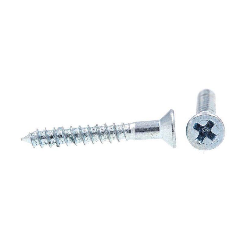 Prime-line Wood Screws Flat Head Phillips Drive X 3 4 In Zinc Plated Steel 50 Pack