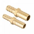 Uxcell Straight Brass Barb Fitting Reducer Fit Hose Id 10mm To 8mm 12mm 2pcs