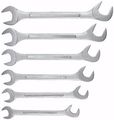 Jumbo Angle Wrench Sae 6 Piece Set 60a And 15a Offset Open Ends 