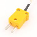 K Type Temperature Testing Thermocouple Probe Cable -50 To 204c 80 Cm