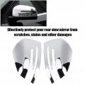 Qiilu W204 For Benz Gla Cla X156 C117 W212 Chrome Door Mirror Cover Trim