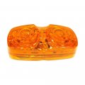 Fortpro 4 X 2 Amber Clearance Marker Double Bullseye Trailer Led Light With 16 Leds And Lens F235230 