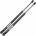Krator 2pcs 4369 Replacement Back Glass Lift Supports Gas Strut Prop Arms Spring Shocks Lid Support Stay Force Output 196n