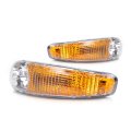 Pair Park Signal Side Marker Lights For 2001 2005 Gmc Yukon Denali Driver And Passenger Gm2520182 Gm2521182 15199554 15199555 