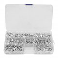 Semi Tubular Rivets Flush 18a 10a 2 350pcs Flat Aluminum Assortment Kit Length 4 6 8 10 12 16 20mm 