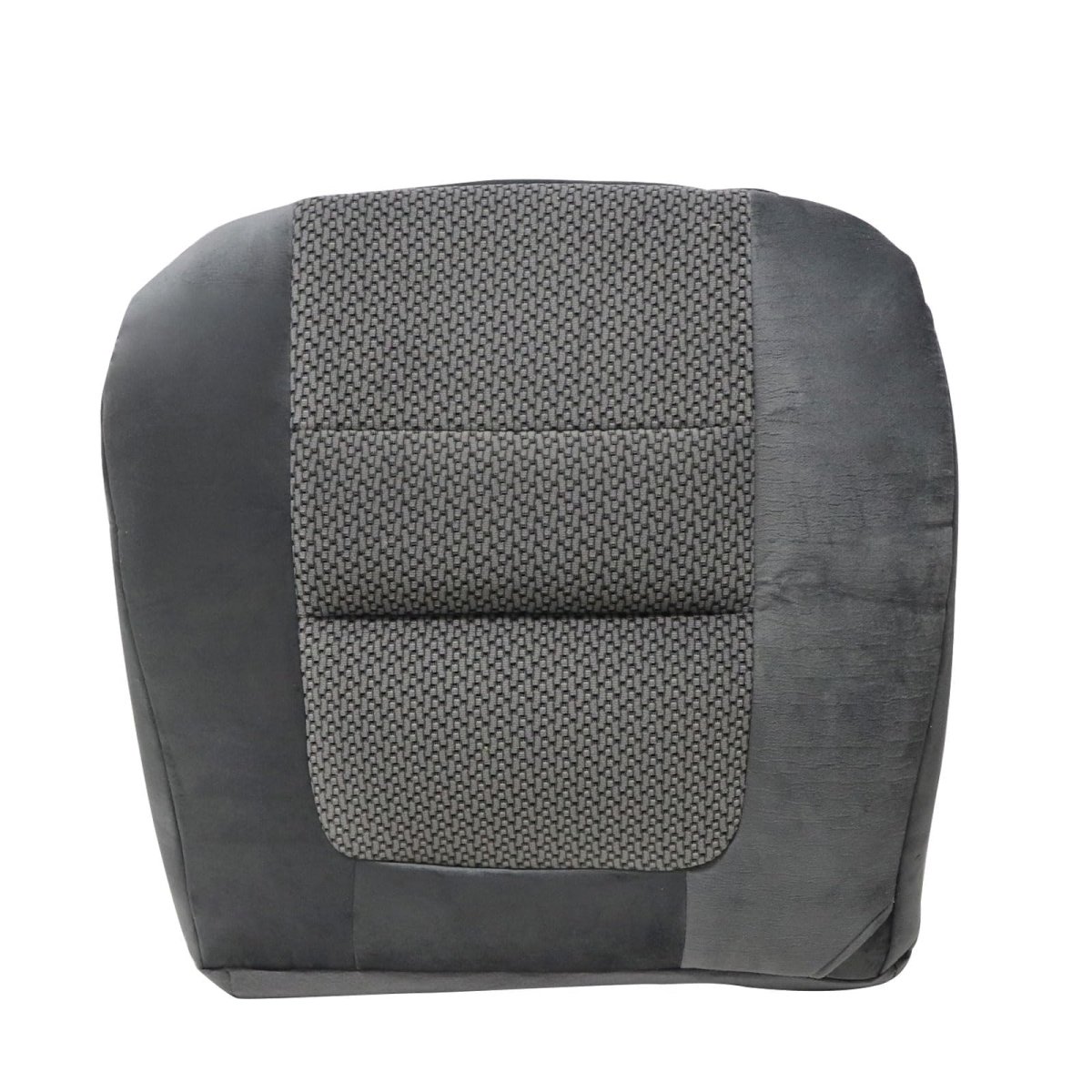 Driver Side Bottom Replacement Cloth Seat Cover Medium Graphite Gray For 2001 Ford F250 F350 F450 F550 Xlt Fits Powered And