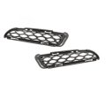 Fog Light Trim Pair For Dodge Durango 2013 2022 Front Inner Mesh Style Black Plastic Rt Srt Gt Models Ch1038231 Ch1039231 