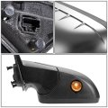 Fo1320335 Factory Style Driver Left Side Mirror Manual Folding Power Adjust Heated Glass Puddle Light Compatible With Ford