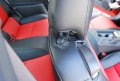 Iggee 2010-2015 Chevy Camaro Black Red Artificial Leather Custom Fit Front Seat Cover