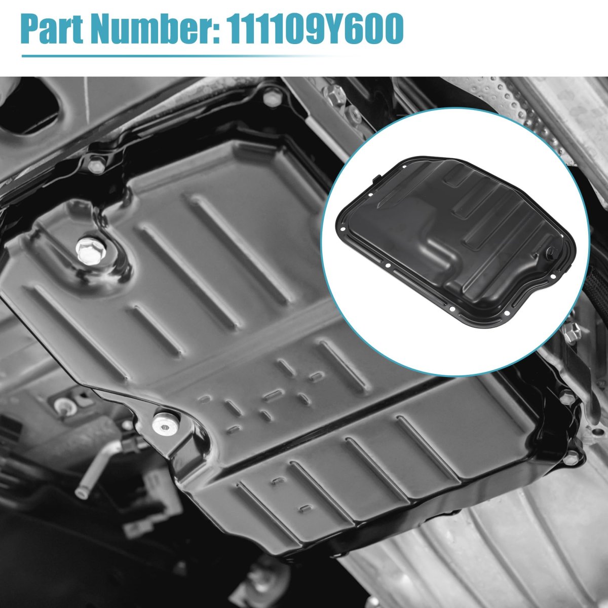 1 Set Transmission Oil Pan With Gasket For Nissan Altima 2002-2006 No 111109y600