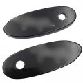 Smt-mirror Block Off Plates Compatible With Honda Cbr 600rr 900rr 919rr 929rr 954rr 1000rr Black B00rniu070