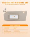 Ocpty Beige Sun Visor Left Driver Side With Sunroof Vanity Light Fit For 2008 2009 2010 2011 2012 Honda Accord 83280-ta5-a51za
