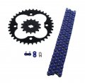 Fits Honda Trx250r 250r 520-92 Blue Non O Ring Chain Sprocket Black 14 36