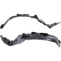 Front Fender Liner Splash Guard Pair For Honda Pilot 2003 2004 2005 Ex Lx Driver And Passenger Side Replaces Ho1248118 