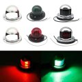 Usonline911 Premium 1pair Marine Bow Light 12v Stainless Steel Led Navigation Lights