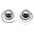 Usonline911 Premium 1pair Marine Bow Light 12v Stainless Steel Led Navigation Lights