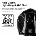 Tcmt Black Kids Youth Motorcycle Motocross Offroad Helmet Dirtbike Street Bike Karting Bmx Mx Atv Full Face Gloves Goggles Dot