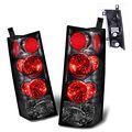 Sppc Black Euro Tail Lights Assembly Set For Gmc Savana Pair Driver Left And Passenger Right Side Replacement 