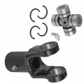 Caltric Front Drive Train Prop Shaft Yoke With U-joint Compatible Polaris Ranger Etx 2015 2016