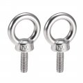 Uxcell Lifting Eye Bolt M6 X 16mm Male Thread 304 Stainless Steel For Hanging Pack Of 2