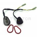 Httmt Mt224-007- Clear Euro Led Flush Mount Turn Signal Compatible With Yzf R1 R6 R6s 2006 2007 2008