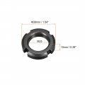 Uxcell M25x1 5mm Retaining Four-slot Slotted Round Nuts 4 Pcs