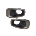 Fog Light Molding Pair For Jeep Renegade 2016 2017 2018 Front Driver And Passenger Side Bronze Type 2 Replaces Ch1039192 