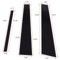 Black Pillar Posts Fit For Honda Accord 2013-2017