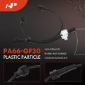 A-premium Abs Wheel Speed Sensor Compatible With Acura Models- Tl 2009-2014 Rear Driver And Passenger Side 2-pc Set Replace