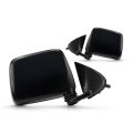 Door Mirrors For Nissan Pickup 1995 1996 1997 Driver And Passenger Side Pair Paintable Manual Adjust Non Heated Folding 