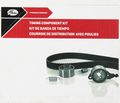 Powergrip Premium Timing Belt Component Kit Tck240a With Tensioner And Idler For Domestic Import Vehicles 