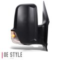 Mb1321114 Factory Style Passenger Right Side Mirror Manual Folding Power Adjust Heated Glass Turn Signal Blind Spot Detection