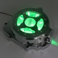 Chrome Green Led Left See Through Engine Stator Cover For 2003-2006 Cbr 600rr Billet Aluminum Motorcycle Part Mt313-006a-cd 