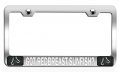 Got Redbreast Sunfish Fishing Chrome Metal License Plate Frame Tag Holder K55 