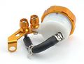 Gold Cnc Machined Brake Clutch Motorcycle Racing Master Cylinder Fluid Reservoir Tank Oil Cup For Yamaha Yzf R6 1999 2000 2001