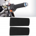 Motorcycle Grip Cover 2pcs Non-slip Anti Vibration Soft Foam Handlebar