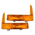 Epic Lighting Oe Style Replacement Parking Side Marker Signal Lights Assembly For Ford 1999-2001 Super Duty Excursion Left 