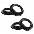 Aspen Creative 21055-14 Lamp Shade Phenolic Screw Collar Rings For Medium-base E26 Socket 39mm Inner Diameter Black Finish 4 