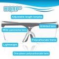 Hqrp Uv Protective Eyewear Safety Glasses For Beauty Nail Salon Dental Clinic Surgery Pathology Lab Medical Healthcare Workers